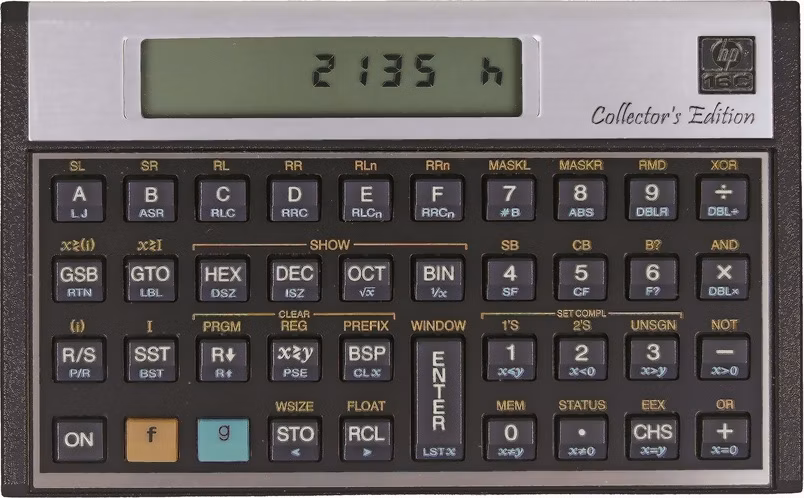 HP-16c desktop calculator