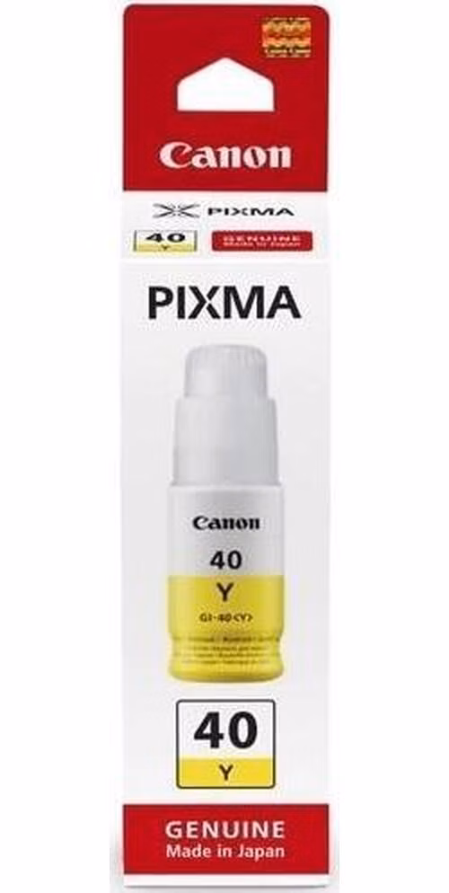 Canon BJ INK GI-40 Y (fľaštička so žltým atramentom)