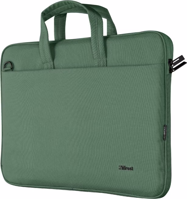 TRUST 16" Bologna Slim Laptop Bag Eco, zelená