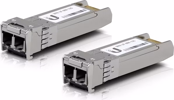 Ubiquiti Multi-Mode optický modul SFP+, 10 Gbit, 2x LC konektor - sada 2 kusů