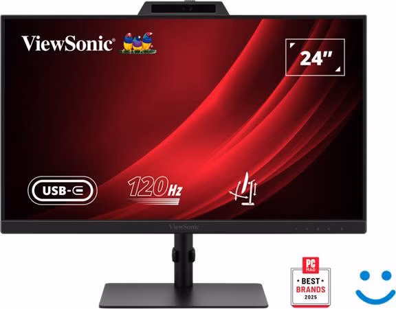 Viewsonic VG2441V 24" IPS/1920x1080@120Hz/4ms/250cd/HDMI/DP/USB/USB-C/Webcam/Repro/Pivot/HAS/VESA