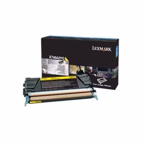 Lexmark X (746xx, 748xx) corp. toner ctrg. | 7 000 str. | yellow