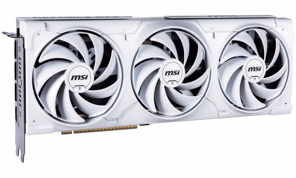 MSI GeForce RTX 5080 16G VENTUS 3X OC WHITE / 16GB GDDR7 / PCI-E / 3x DP / HDMI