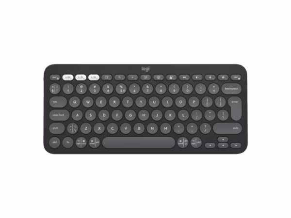 Logitech® K380s Pebble Keys 2 - TONAL GRAPHITE - SK/CZ - BT