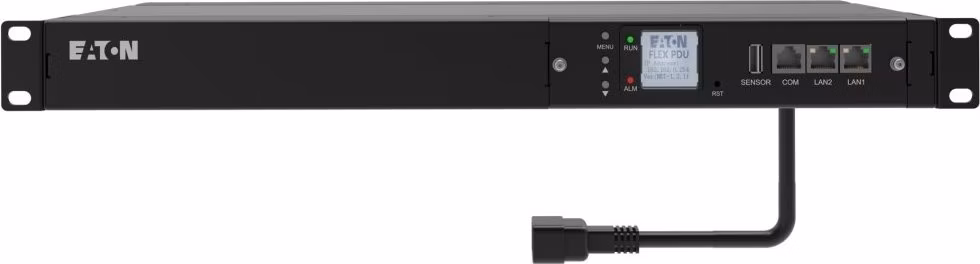 EATON FlexPDU G2: Měřený vstup 1U, In: C20 16A 1P - Out: 8xC13