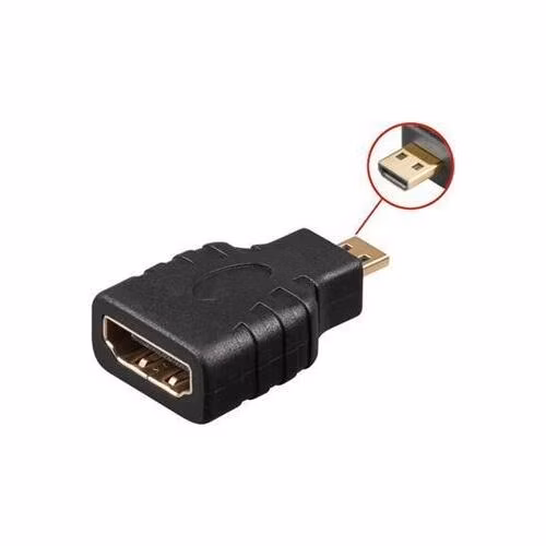 PremiumCord Adapter HDMI Typ A samice - micro HDMI Typ D samec