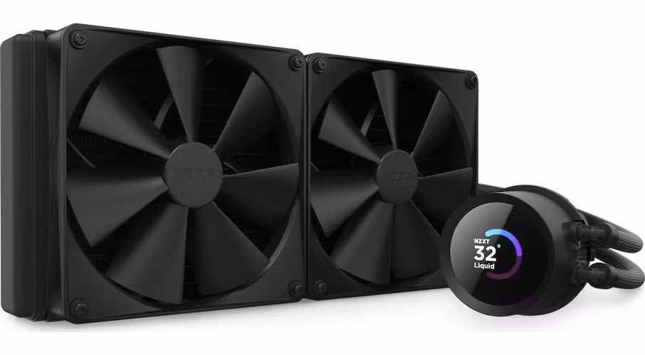 NZXT vodní chladič Kraken 280 / 2x140mm fan / LCD disp. / 6 let / LGA1851 / AM5