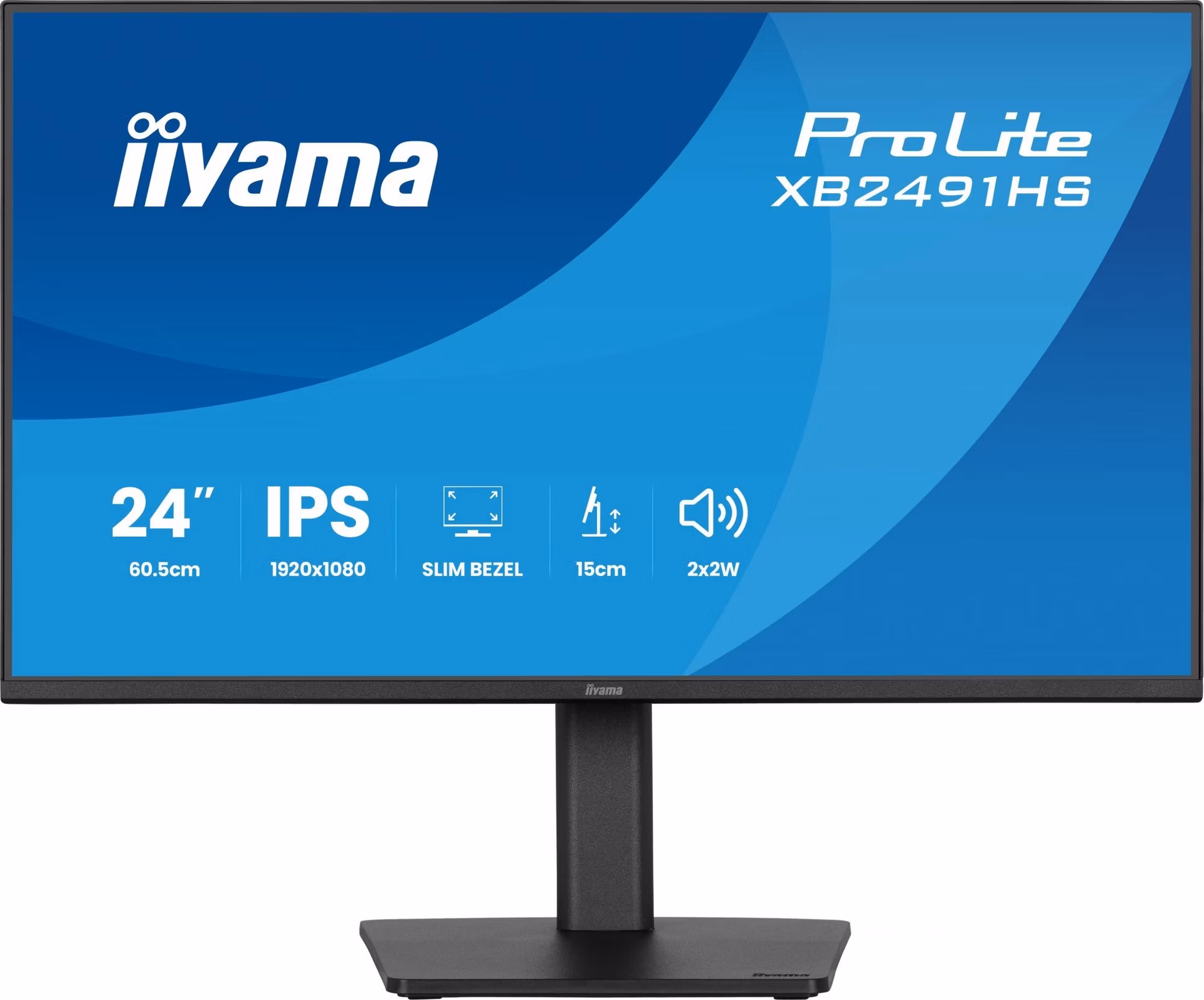 iiyama ProLite/XB2491HS-B1/23,8"/IPS/FHD/120Hz/1ms/Čierna/3R