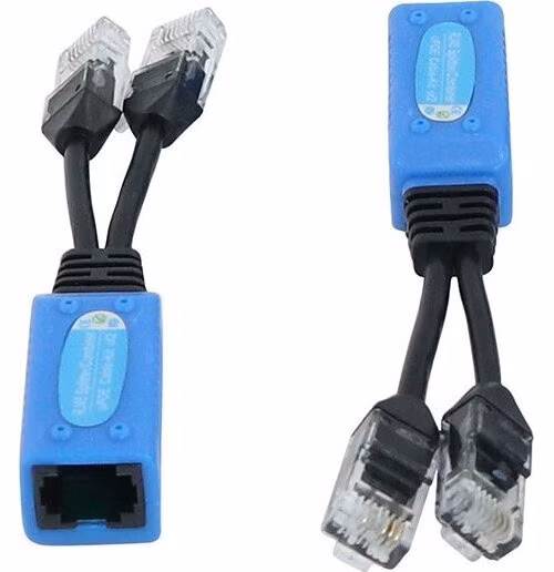 XtendLan POE extender, 2x PoE po jednom UTP kabelu, 100Mb