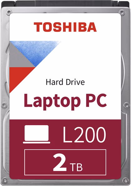 Toshiba HDD Mobile  L200, 2TB 5400rpm, 128 MB, SATA 3Gb/s, 2.5"