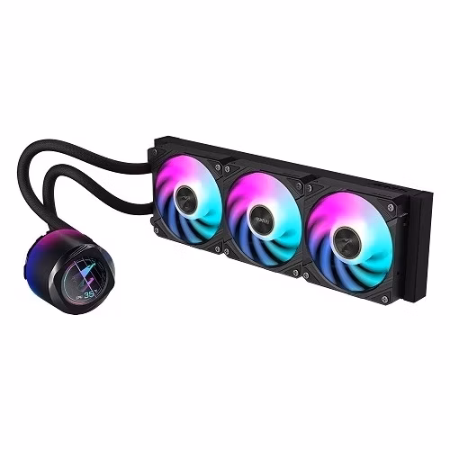 GIGABYTE vodní chladič AORUS WATERFORCE X II 360 120mm ARGB, LCD displej