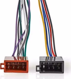 Nedis CAGBISOSO16PVA - Redukční ISO Kabel| Kompatibilita s ISO: Sony | 0.15 m | Kulatý | PVC | Box
