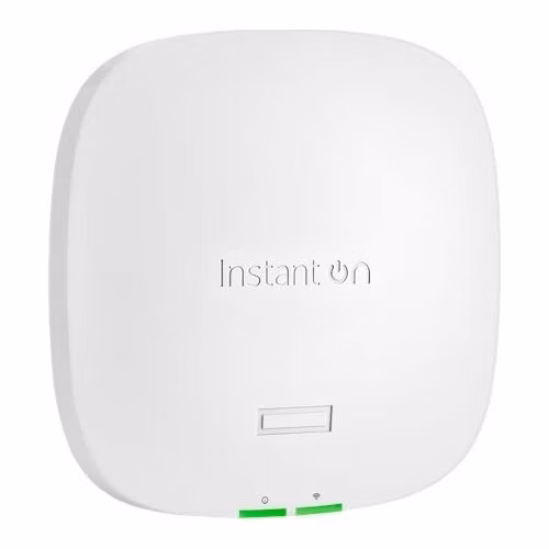 HPE Aruba Networking Instant On Access Point Bundle with PSU Dual Radio Tri Band 2x2 Wi-Fi 6E (RW) AP32