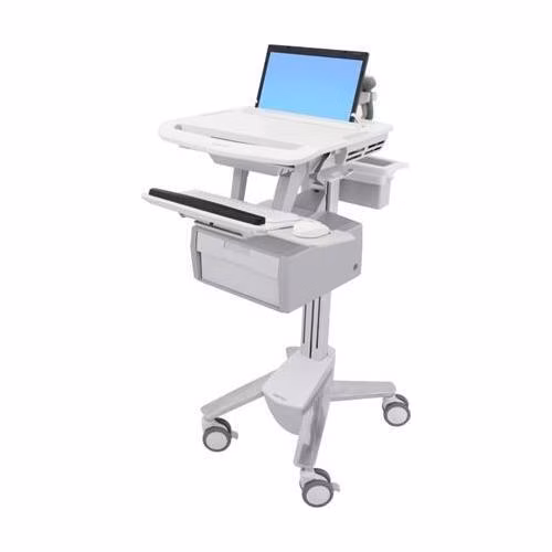ERGOTRON StyleView® Laptop Cart, 1 Tall Drawer (1x1), vozík na ntb klávesnici a myš s vysokým šuplíkem