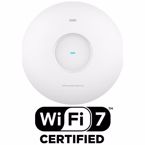 Grandstream GWN7672 AP, Wi-Fi 7 BE11000, 802.11be, 2x2:2 MU-MIMO, MRU, 2x5G Ethernet WAN/LAN,BT