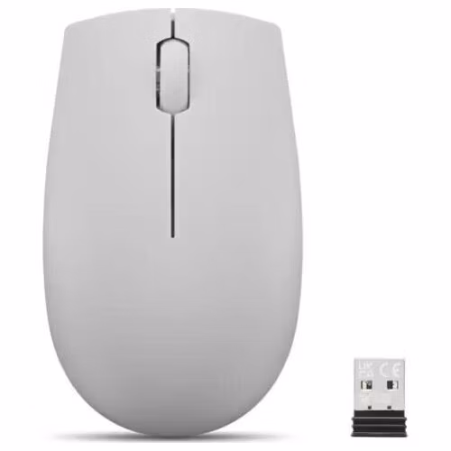Lenovo 300 Wireless Compact Mouse - Arctic Grey