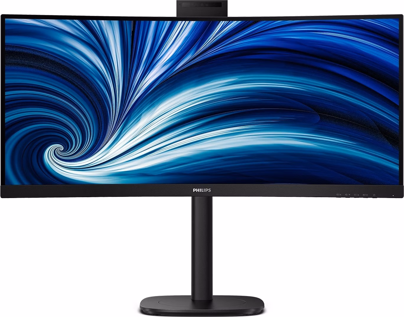 Philips LCD 34B2U3600CH 34" zakř. VA/3440x1440@120Hz/4ms/300cd/2xHDMI/DP/4xUSB/USB-C dock/RJ45/Webcam/Repro/HAS/5 let