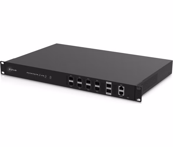 Ubiquiti UFiber OLT - 8x GPON port, 2x SFP+ port, 40W + 1x UFiber GPON B+ modul