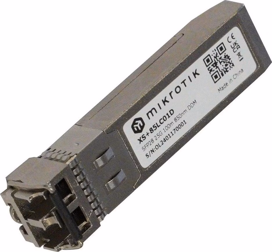 MikroTik SFP/SFP+/SFP28 optický modul XS+85LC01D, MM, 100m, 850nm