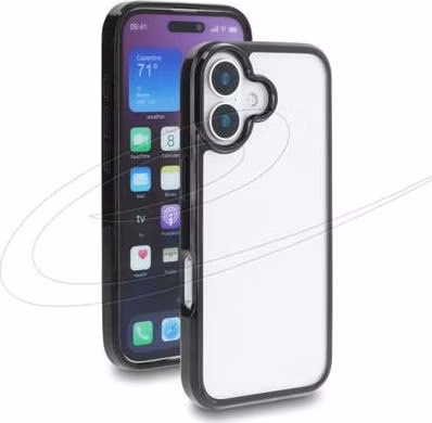 Delock Ochranné pouzdro na iPhone 17, průhledné a černé