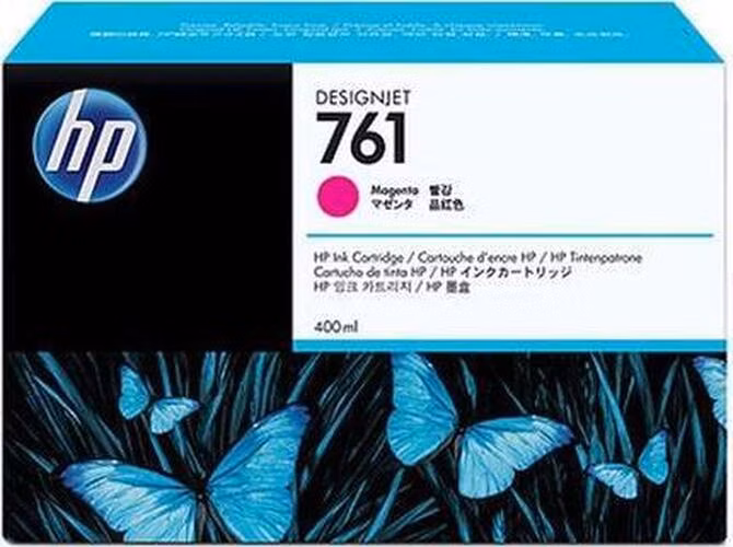 HP Ink Cartridge 761/Magenta/400 ml