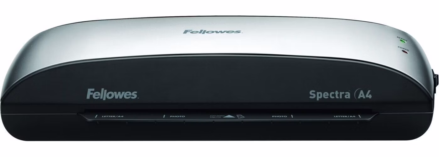 FELLOWES laminátor SPECTRA/ formát A4/ laminovací šířka 230 mm/ fólie 125 mic/ černo-stříbrný