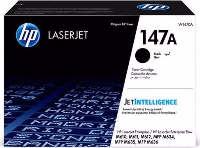 HP originál toner W1470A, black, HP 147A
