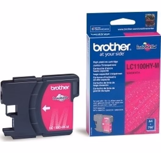 Brother LC-1100HY-M (ink. purpurový, 750 str. @ 5%)