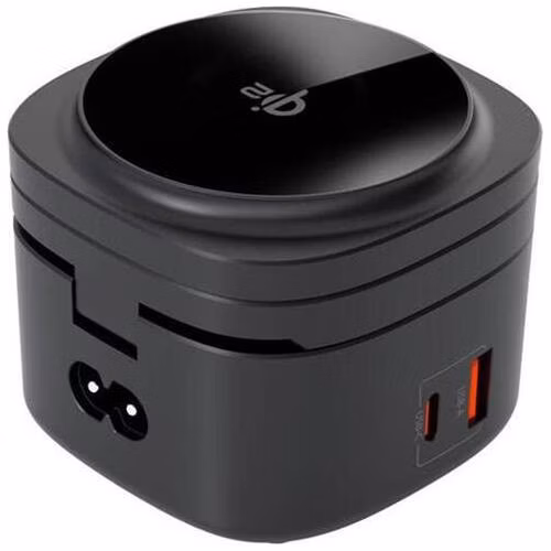Mobile Origin 65W GaN 5-in-1 Foldable Qi2 Charger PW1 - Black