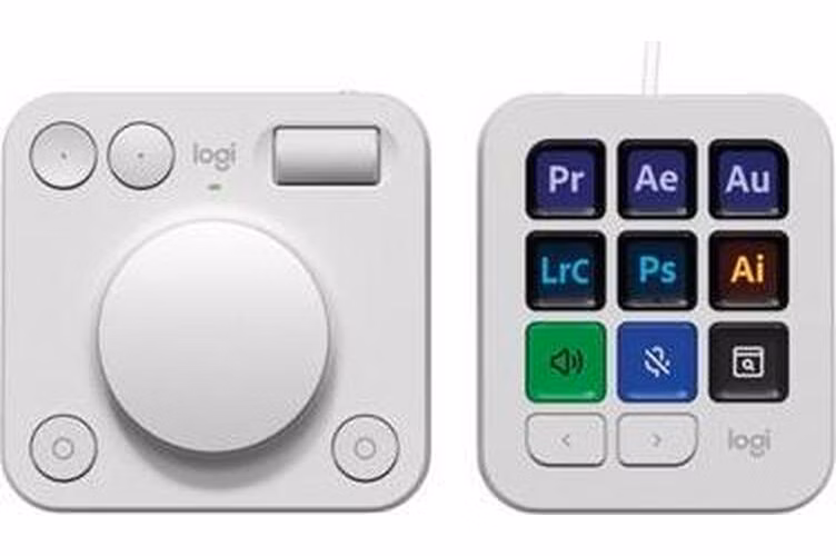 Logitech® Logitech MX Creative Console - PALE GREY