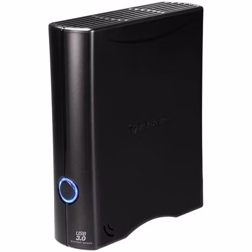 Externý pevný disk TRANSCEND 3,5" USB 3.1 StoreJet 35T3, 8 TB, čierna, Turbo