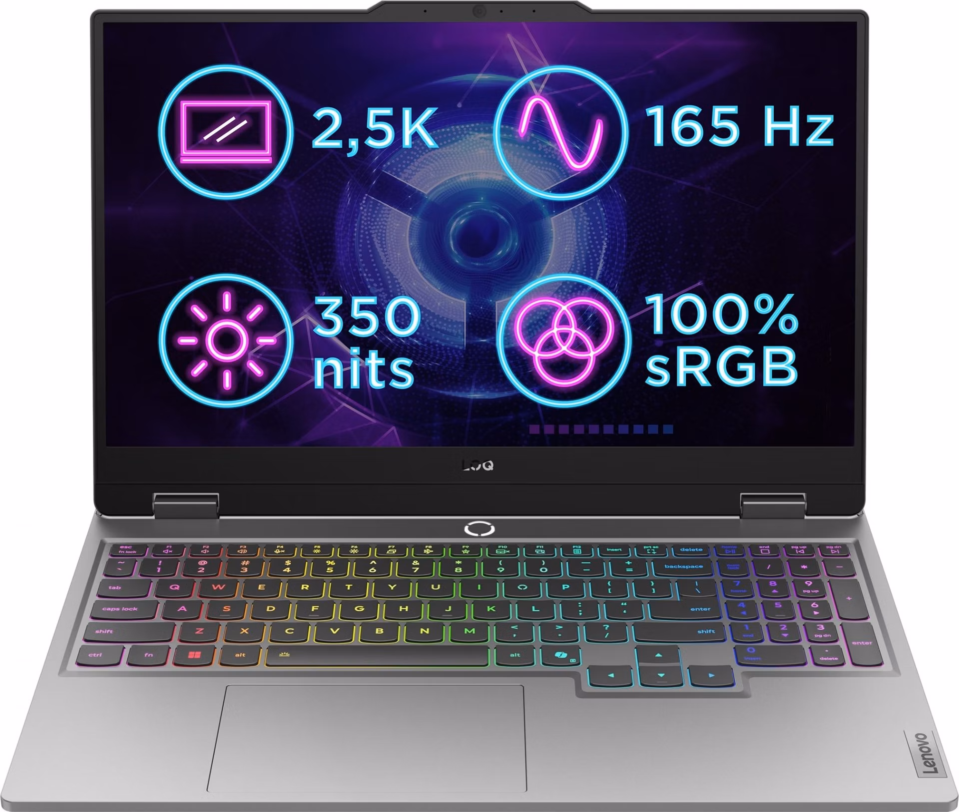 LENOVO NTB LOQ 15IRX10 - i7-14700HX,15.6" WQHD IPS,32GB,1TSSD,HDMI,RTX 5060 8GB,BezOS,2Y CC