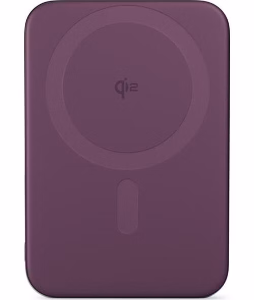 Epico UltraPack Qi2 Slim 5000mAh Alu Mag+ Wireless Power Bank EM51 - tmavo fialová