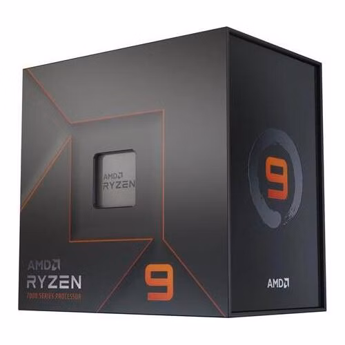 AMD cpu Ryzen 9 7900X AM5 Box (12core, 24x vlákno, 4.7GHz / 5.6GHz, 76MB cache, 170W), Radeon Graphics, bez chladiče
