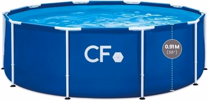 CF FRAME bazén, modrý, 305 x 91 cm