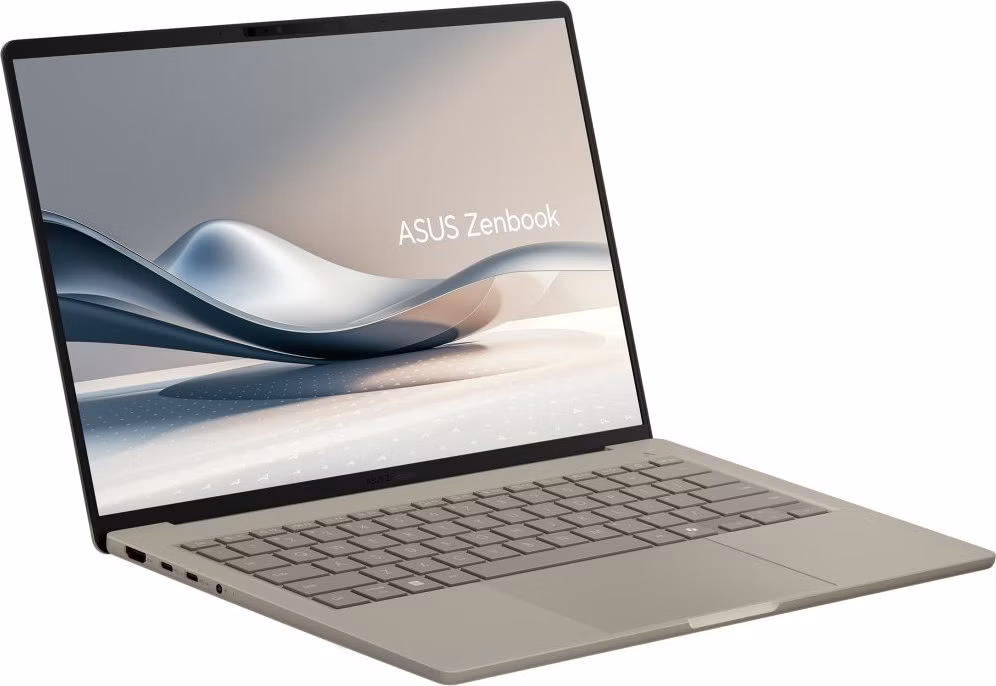ASUS Zenbook/ X1-26-100/ 32GB/ 1TB SSD/ Qualcomm Graphics/ 14"WUXGA,OLED/ W11P/ zlatý