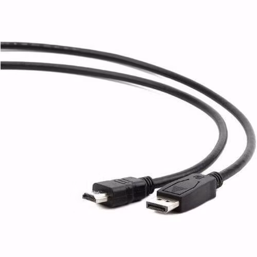 Gembird kábel DisplayPort (M) na HDMI (AM), 1.8 m, čierny