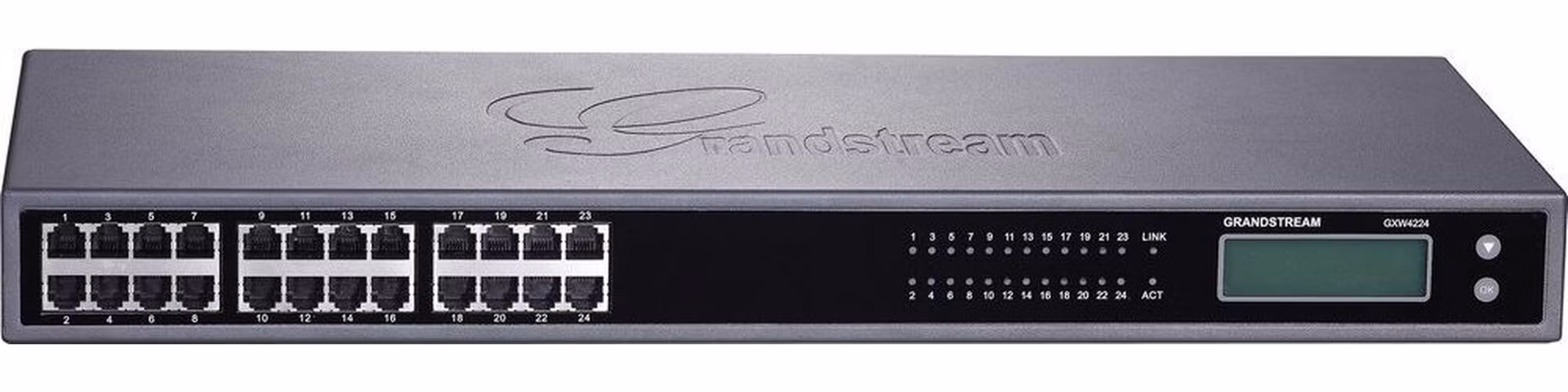 Grandstream GXW-4224 FXS / VoIP analogová FXS brána/ 24 x FXS + 1x 50-pin telco/1 x LAN /