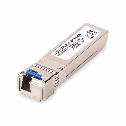 Digitus SFP+ 10 Gbps Bi-directional Module, Singlemode, 60km, Tx1330/Rx1270, LC Simplex Connector, with DDM feature