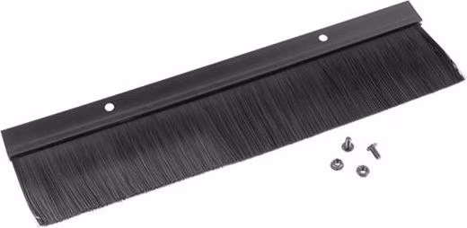 LANBERG 19" CABLE ENTRY BRUSH PANEL BLACK