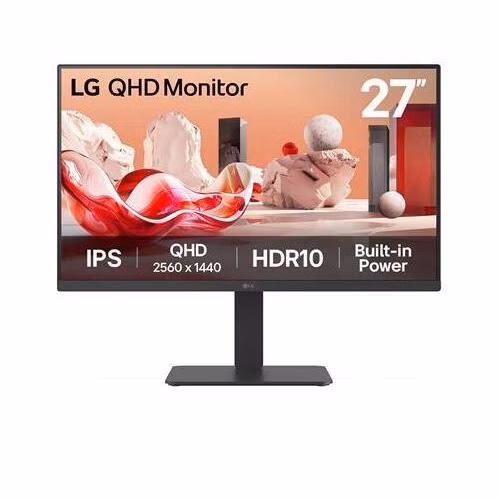 LG 27BA54QB-T 27"W IPS 2560x1440 5ms 5 000 000:1 350cd DP HDMI USB-C pivot repro