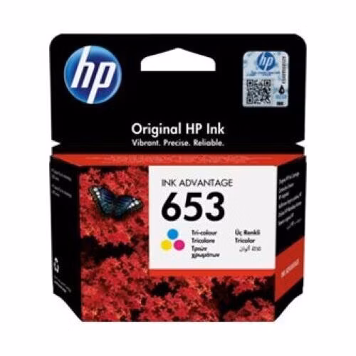 HP Ink Advantage Cartridge 653/Tri-color/200 stran