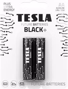 Tesla AA BLACK+ alkalická, 2 ks