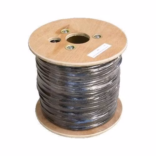 DATACOM kabel drát C5E FTP PE + PVC venkovní 305m cívka černý