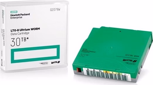 HPE LTO-8 Ultrium 30 TB WORM Data Cartridge