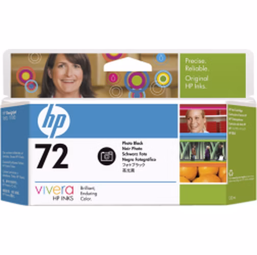 HP (72) Photo Black cartdridge pro DJ T1100, 130ml, C9370A originál