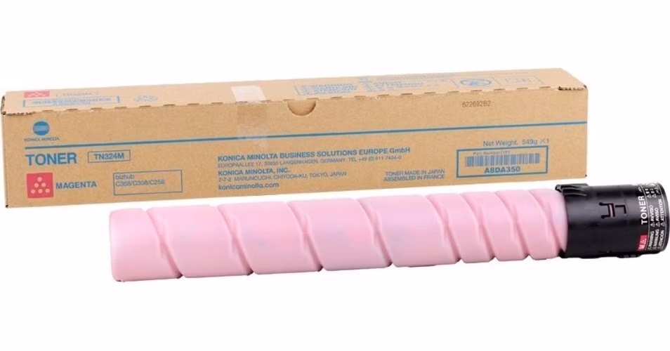 Konica Minolta toner TN-324M (purpurový, 26 000str.) pro Bizhub C258,C308,C368