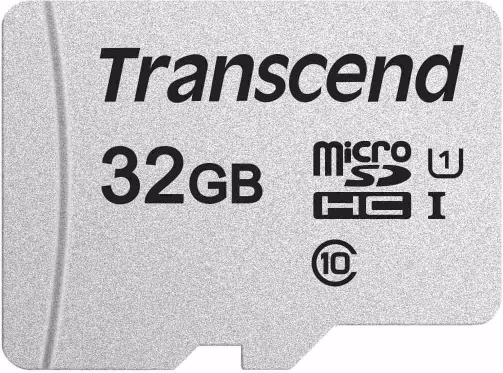 Karta TRANSCEND MicroSDHC 32GB 300S, UHS-I U1 + adaptér
