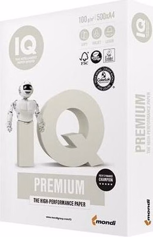 Europapier IQ Premium - A4, 100g/m2, 1x500listů