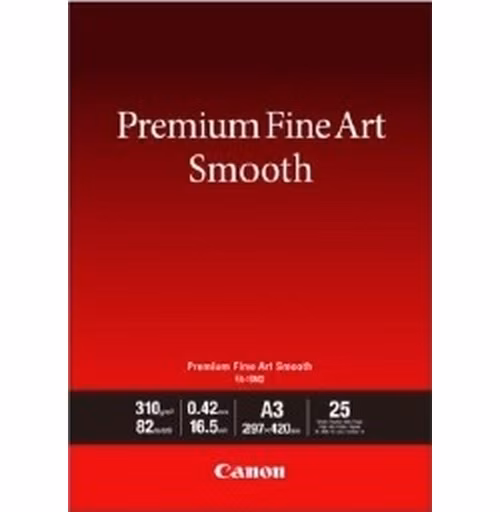 Canon fotopapír Premium FineArt Smooth A3 25 sheets